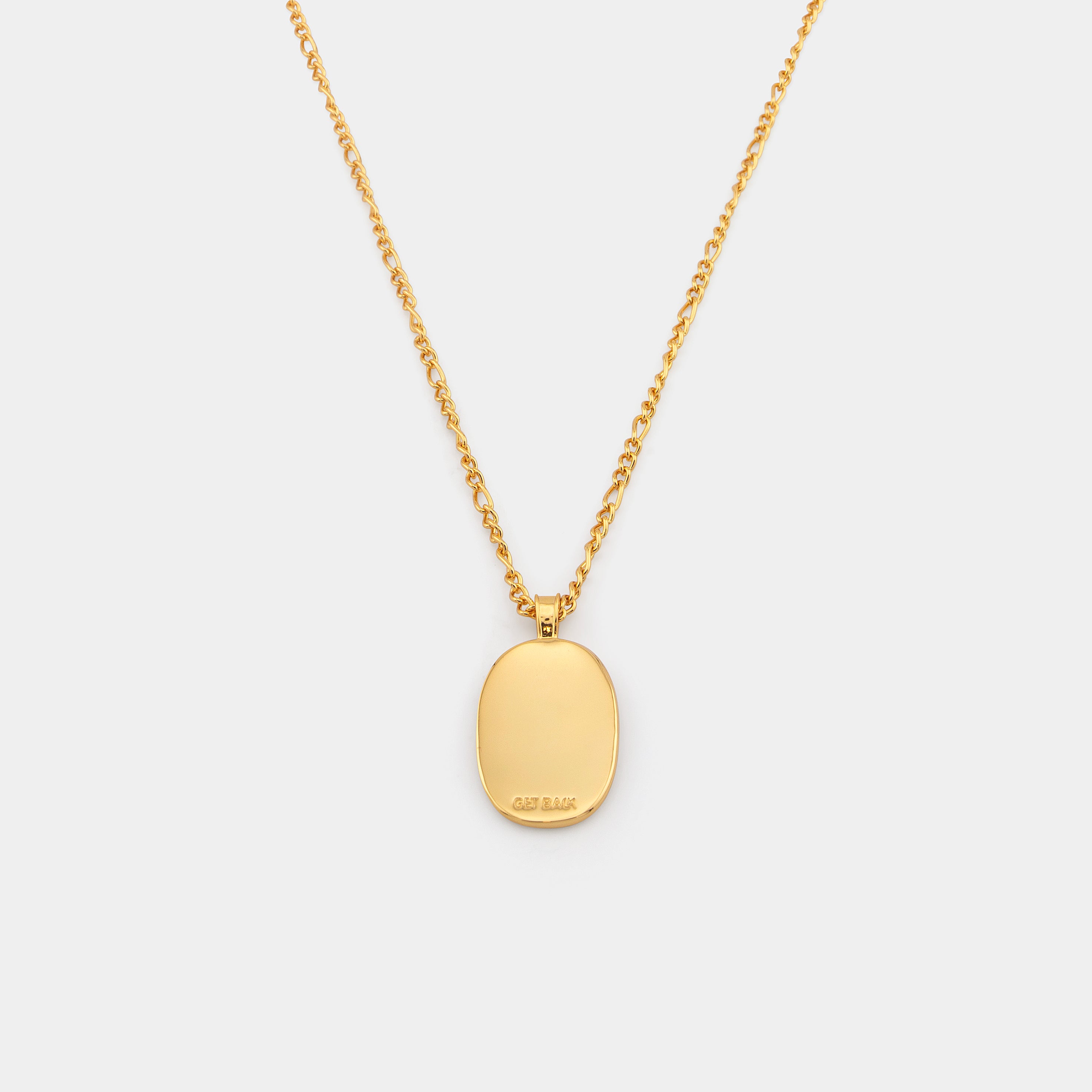 Our Lady of The Waves Necklace - Gold