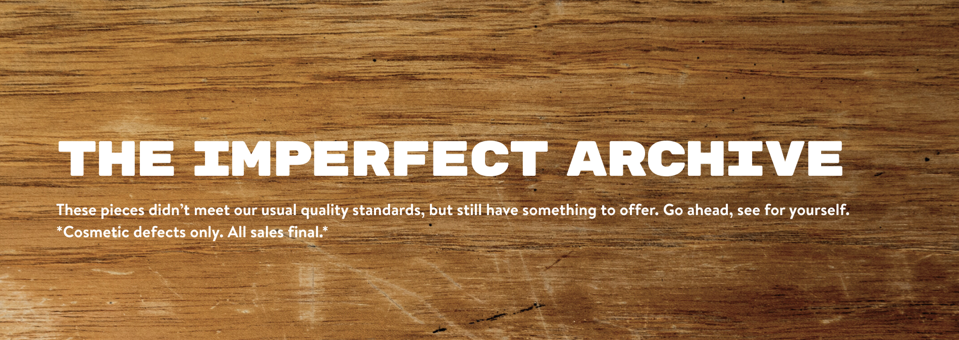 The Imperfect Archive