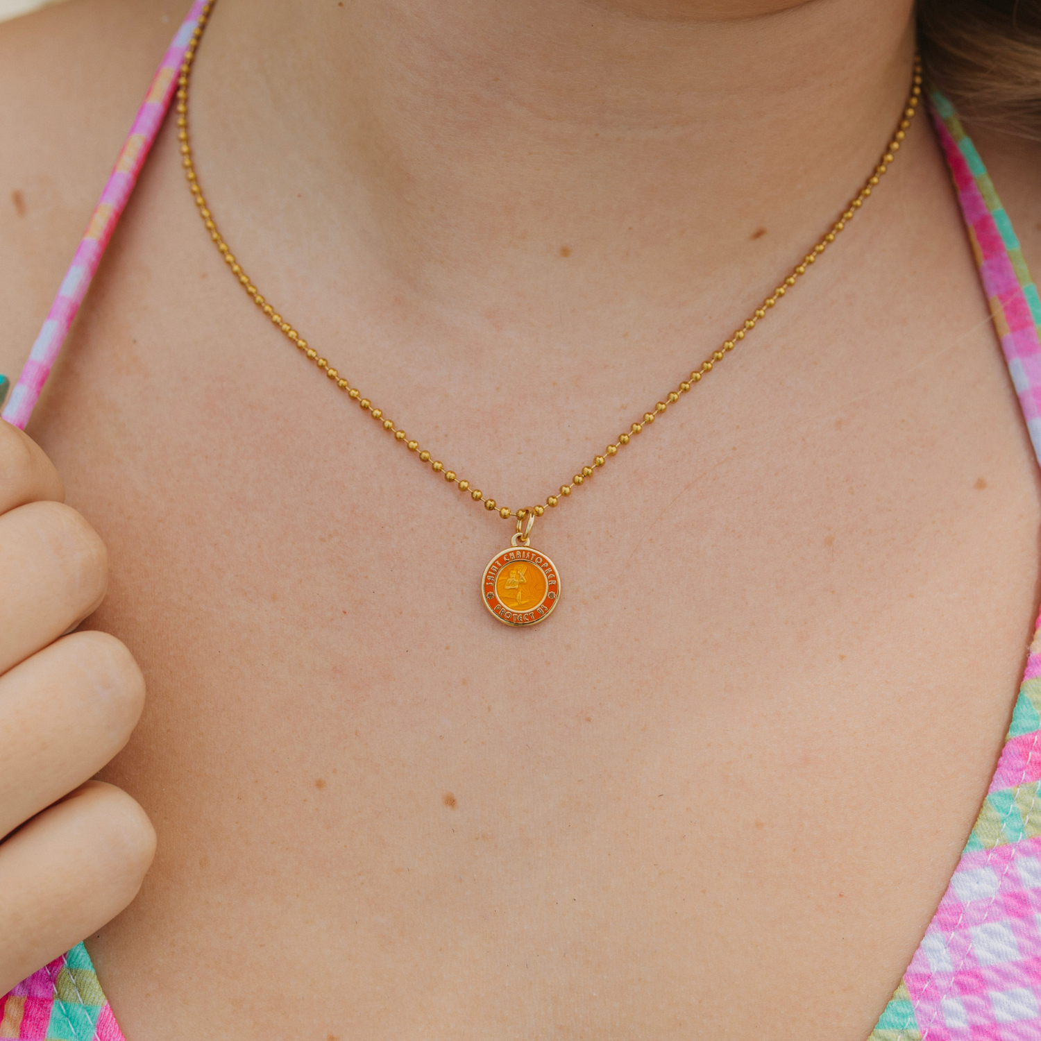 Small - Gold Orange / Orange