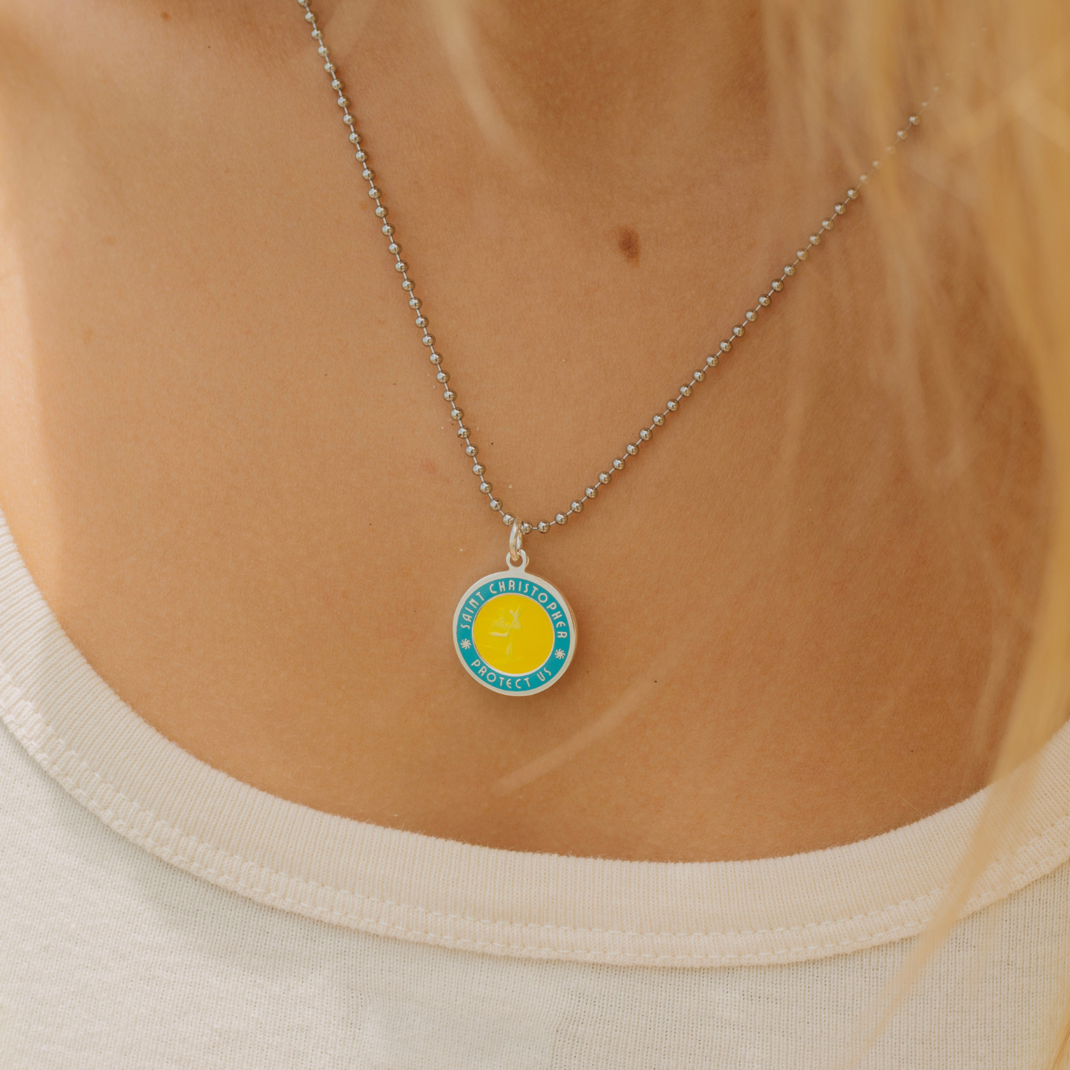 Medium - Yellow / Aquamarine