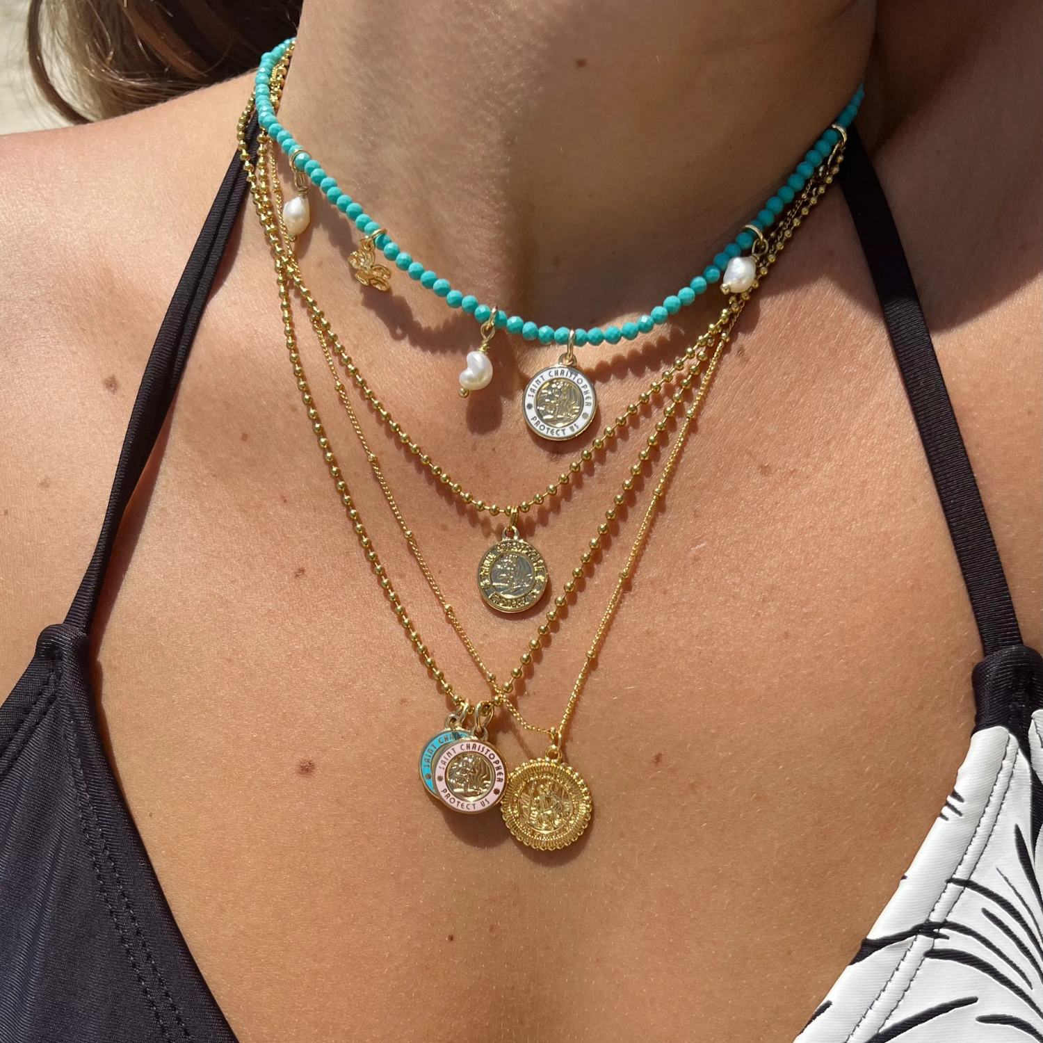 Changing Tides Charm Necklace