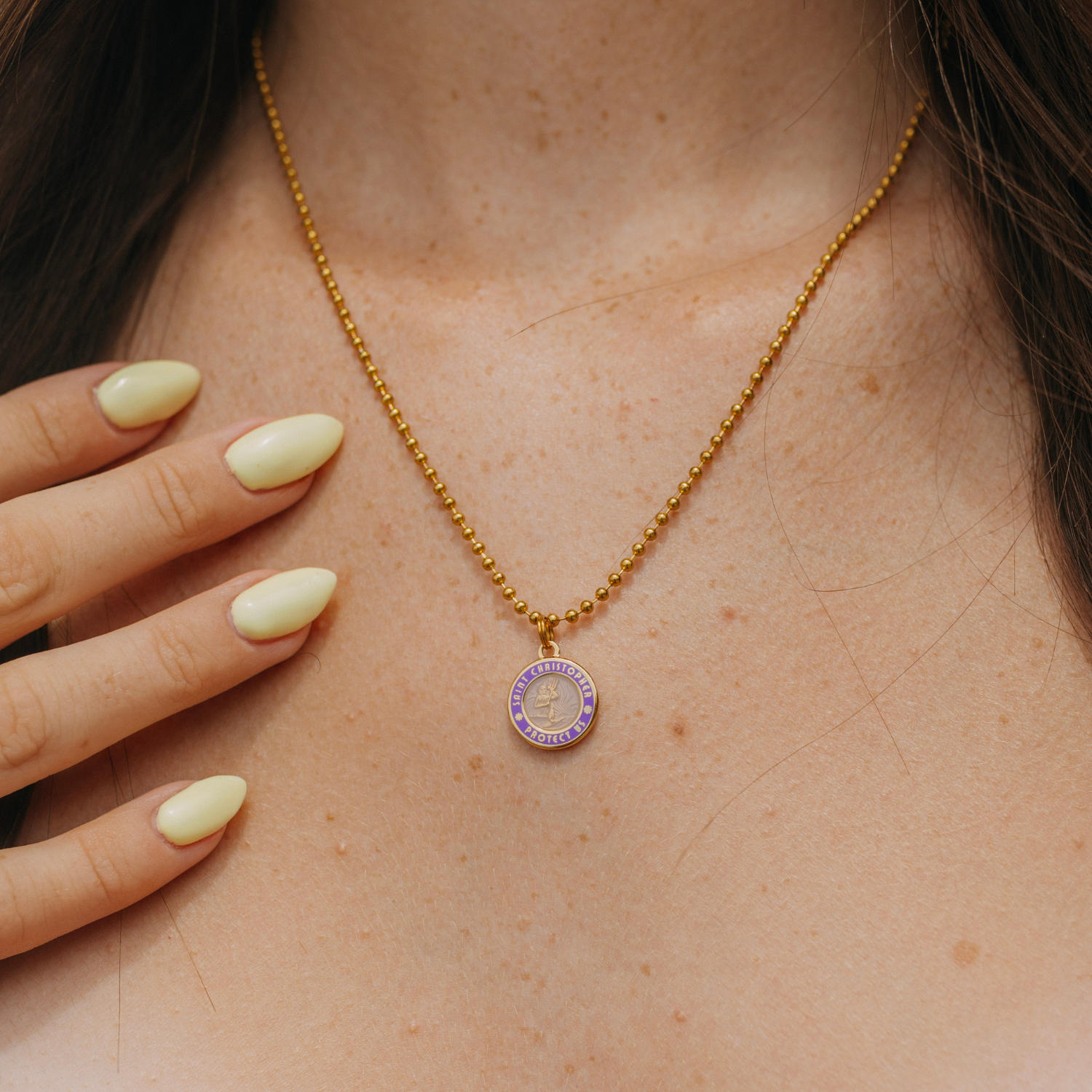 Small - Gold Lavender / Lavender