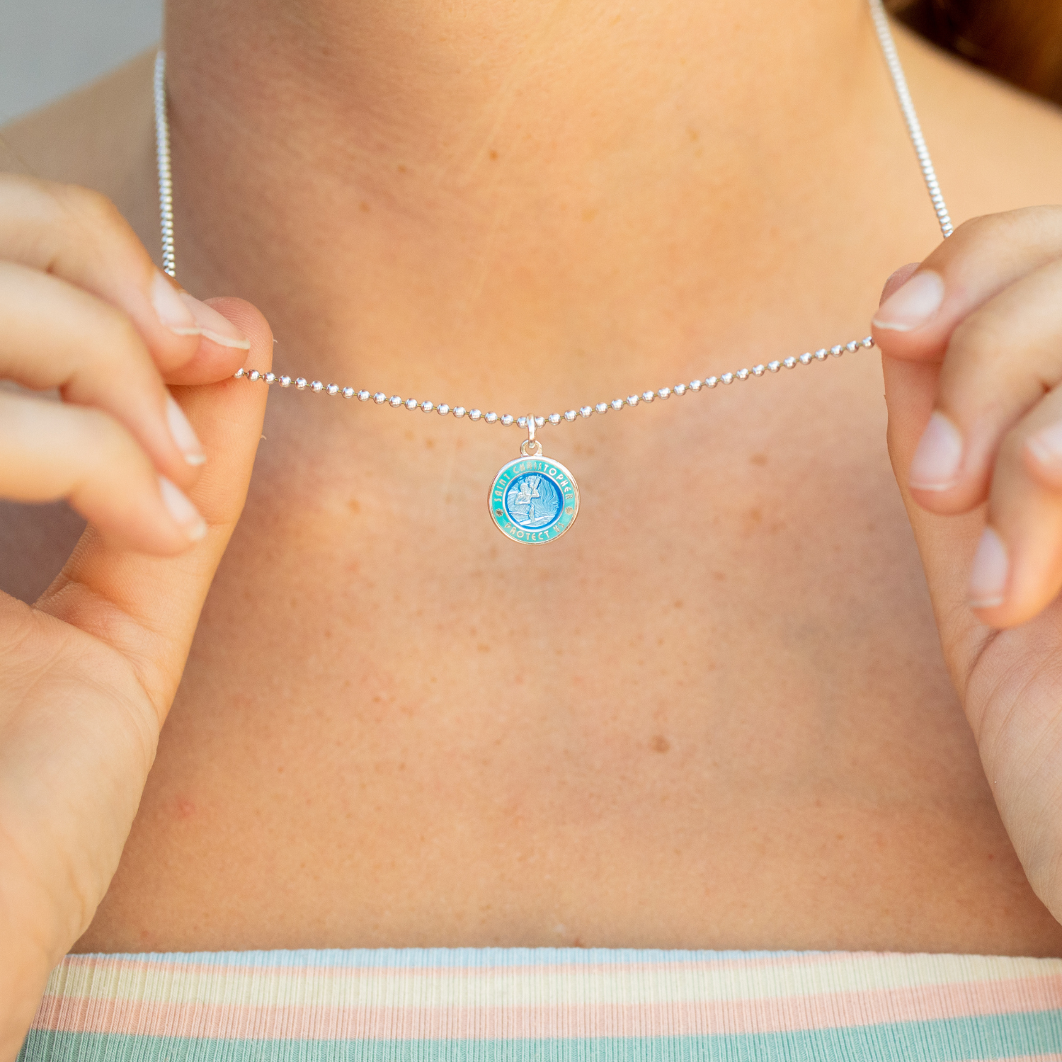Small - Denim Blue / Teal