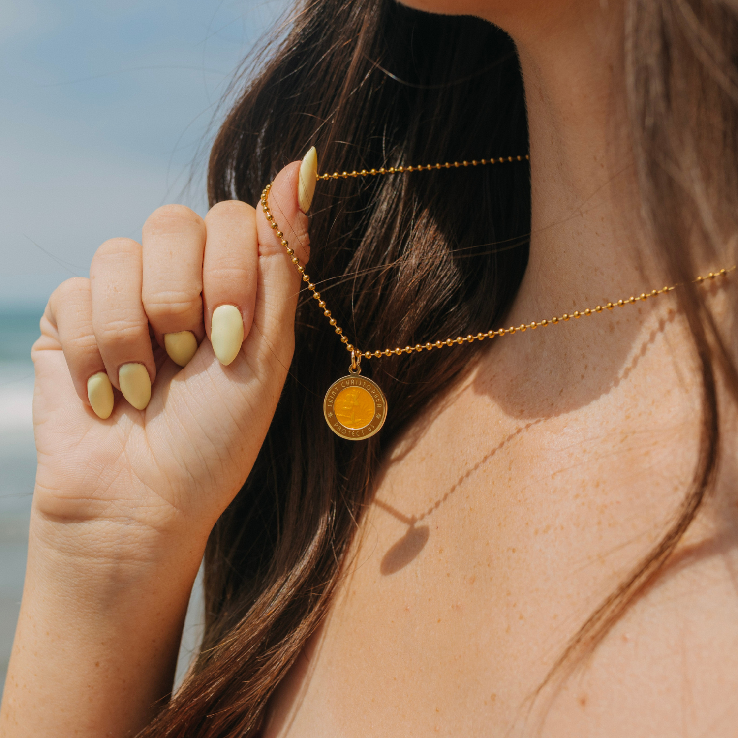 Medium - Gold / Sunset Brown