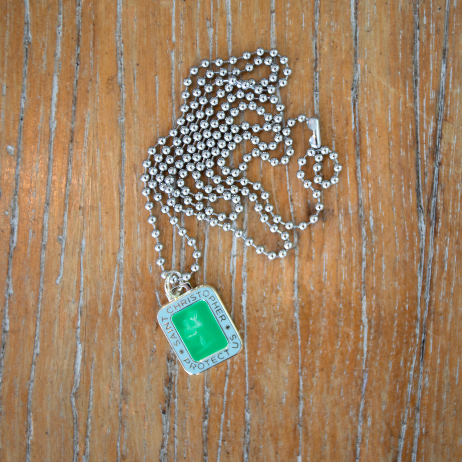 The Imperfect Archive - Rectangle Jade Green / Sky Blue