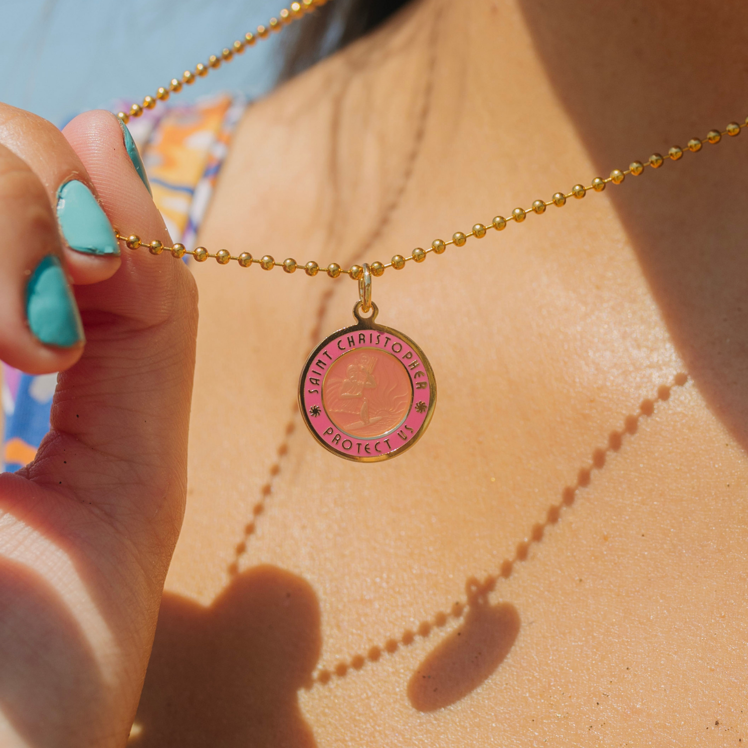 Medium - Gold / Pink-Pink
