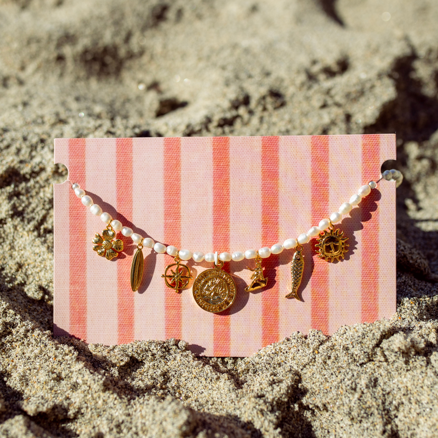 Surf Crush Charm Necklace