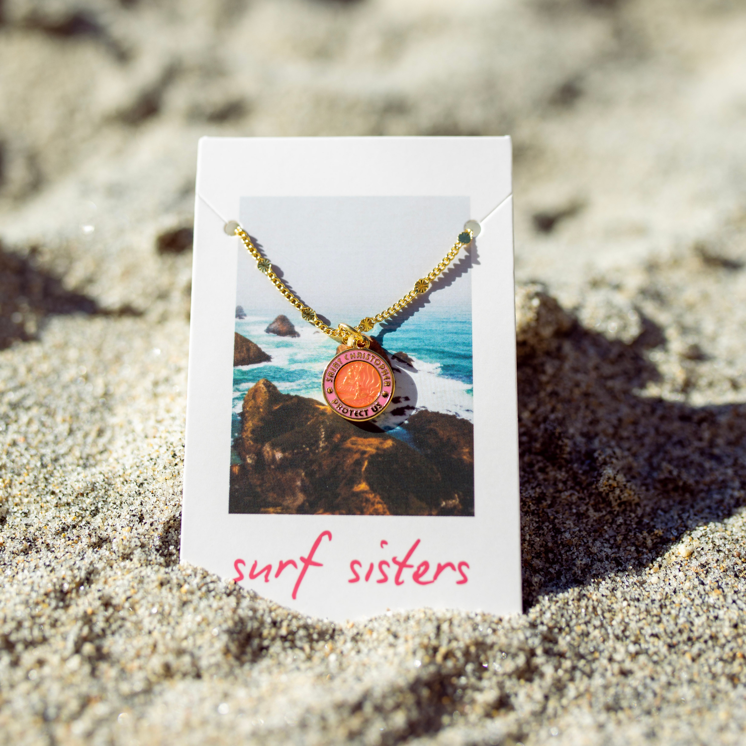 Small - Gold / Pink-Pink