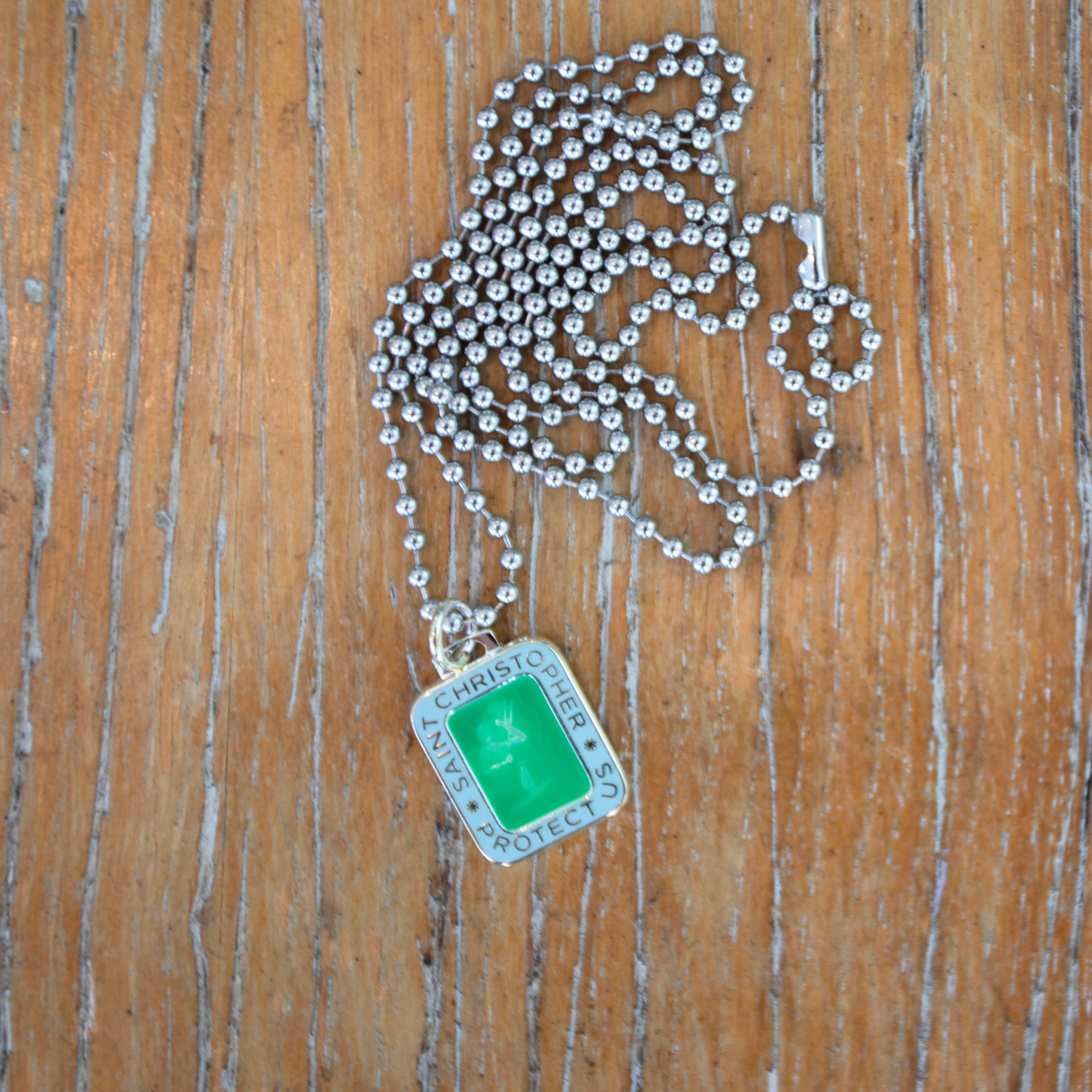 The Imperfect Archive - Rectangle Jade Green / Sky Blue