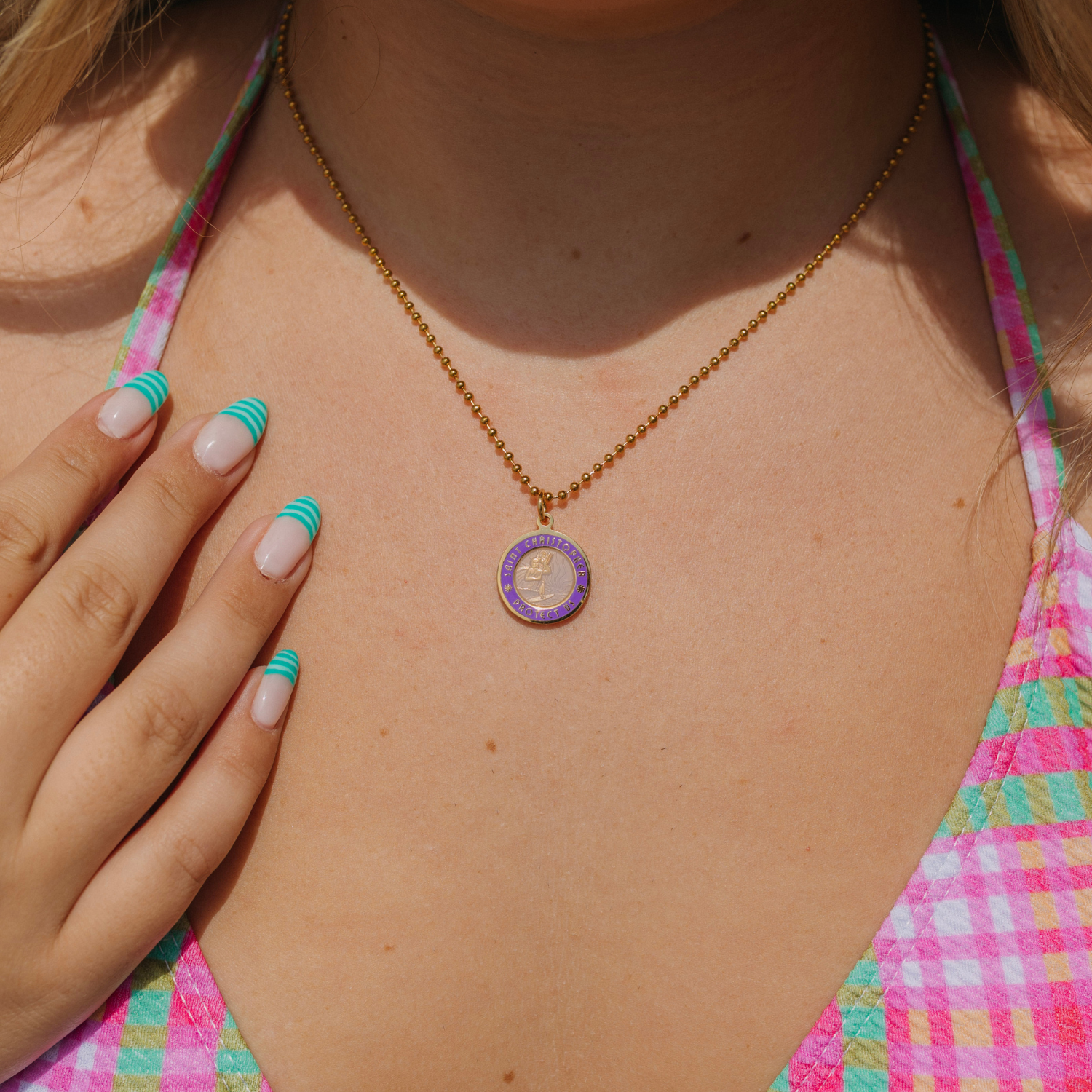 Medium - Gold Lavender / Lavender