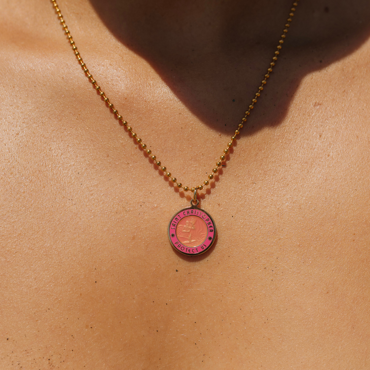 Medium - Gold / Pink-Pink