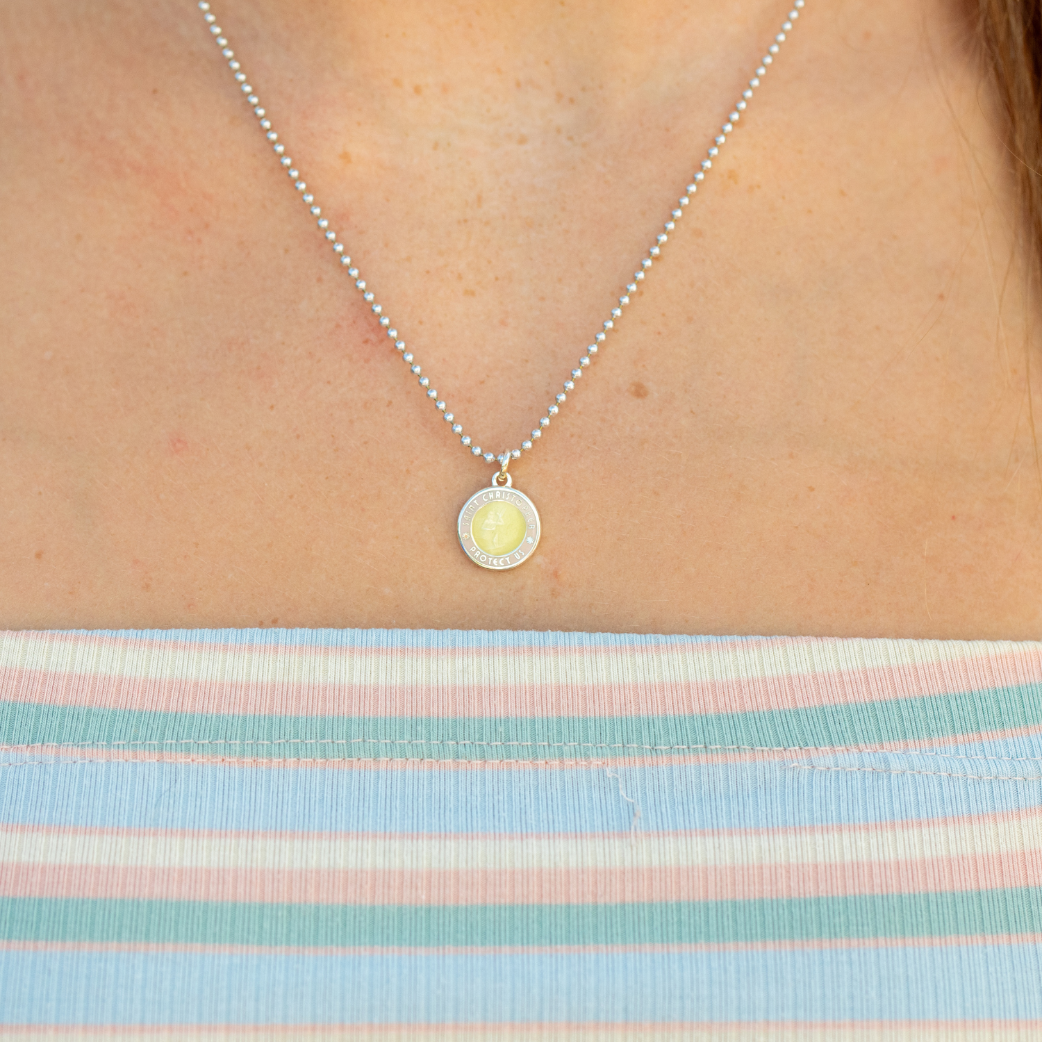 Small - Olive / Cotton Candy