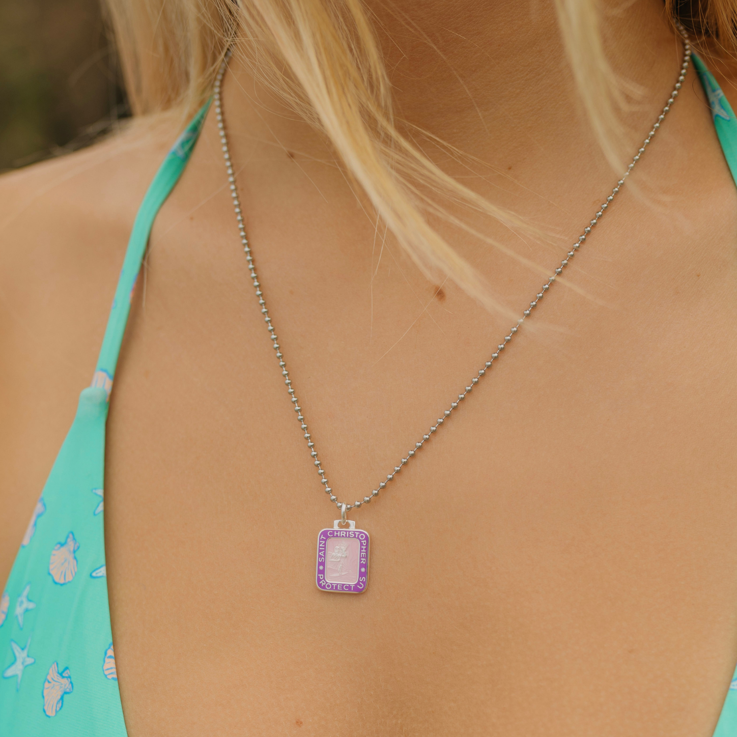 Rectangle - Pink / Lavender