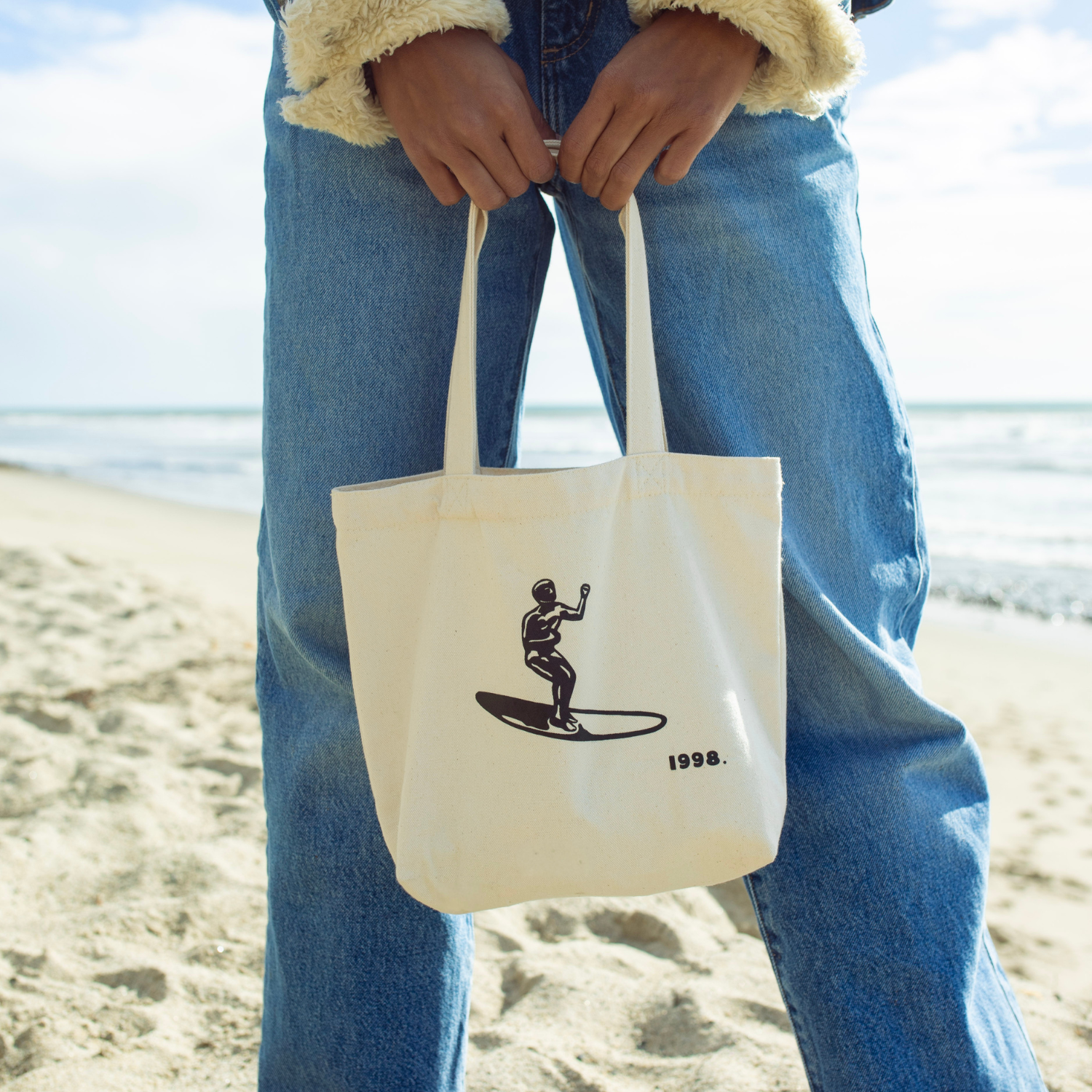 Vintage Surfer's Mini Tote