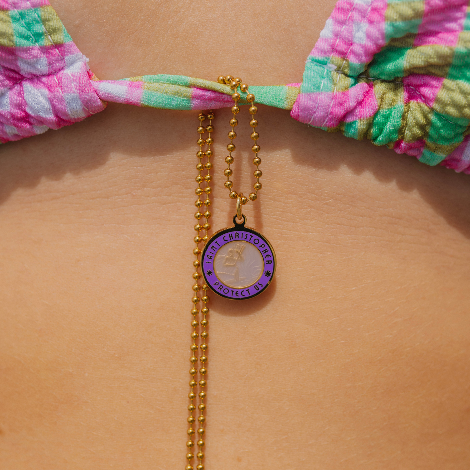 Medium - Gold Lavender / Lavender
