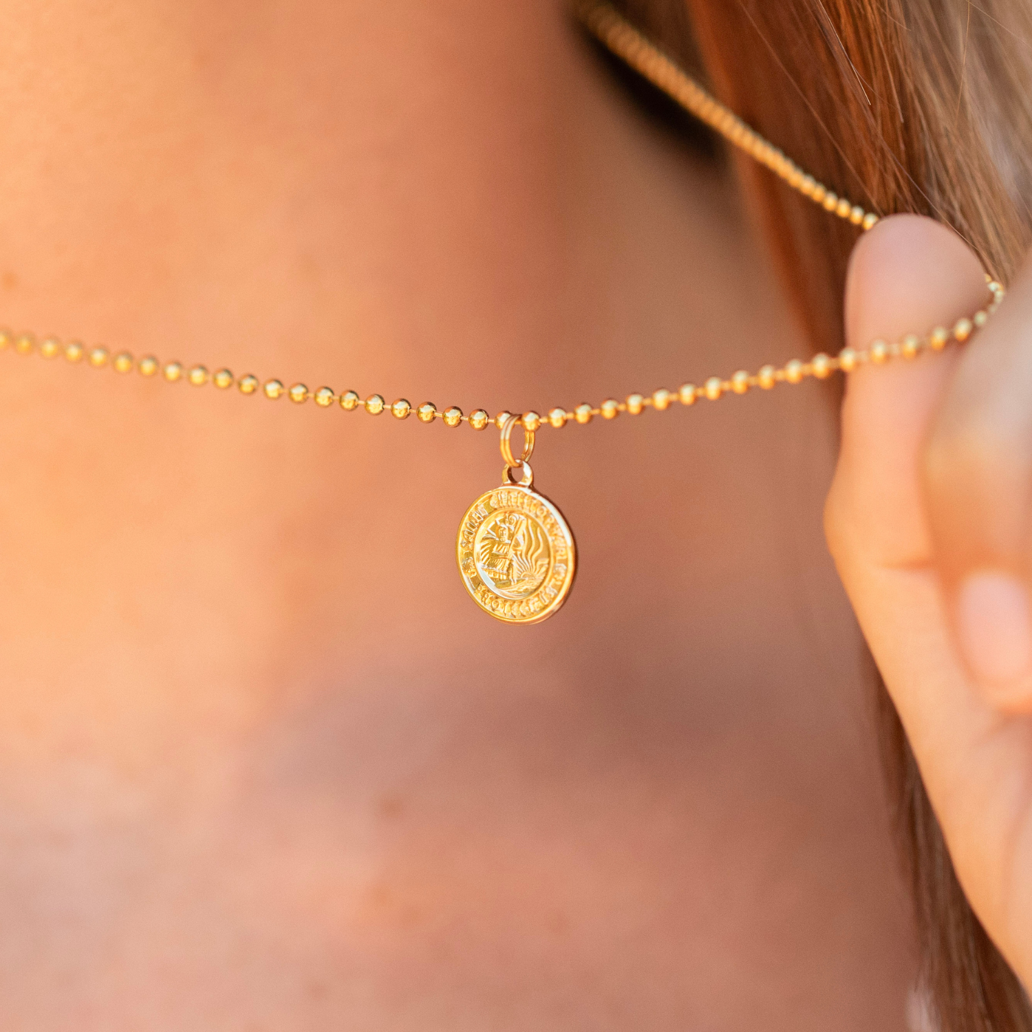 Small - Gold / Gold