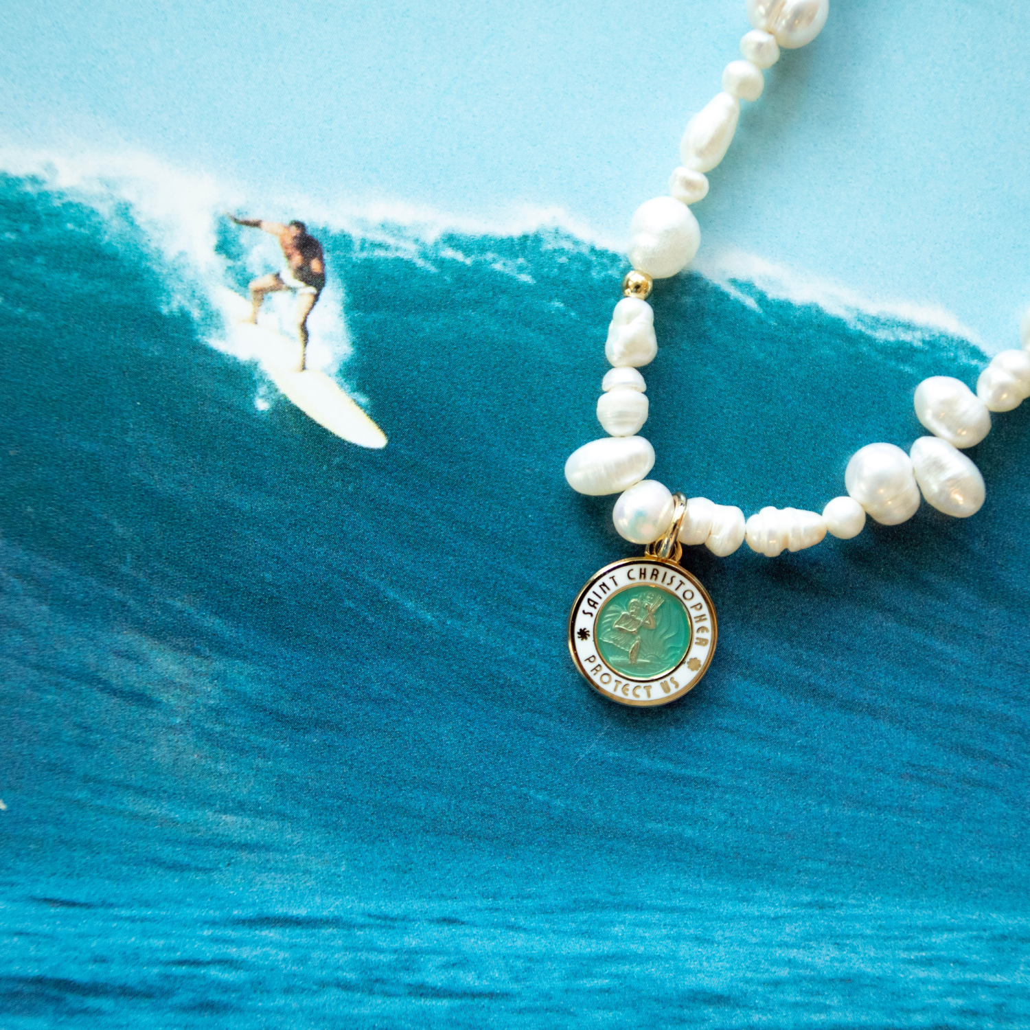 Moonlit Drift Beaded Choker