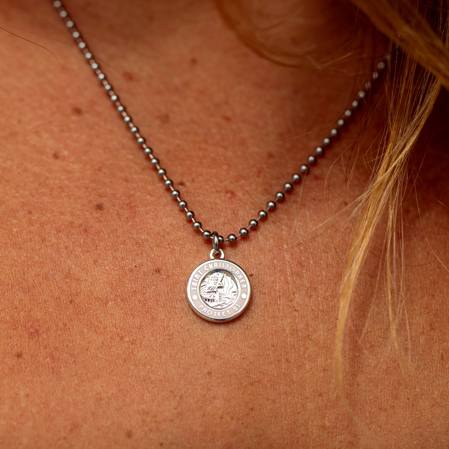 Small - Silver / Petal