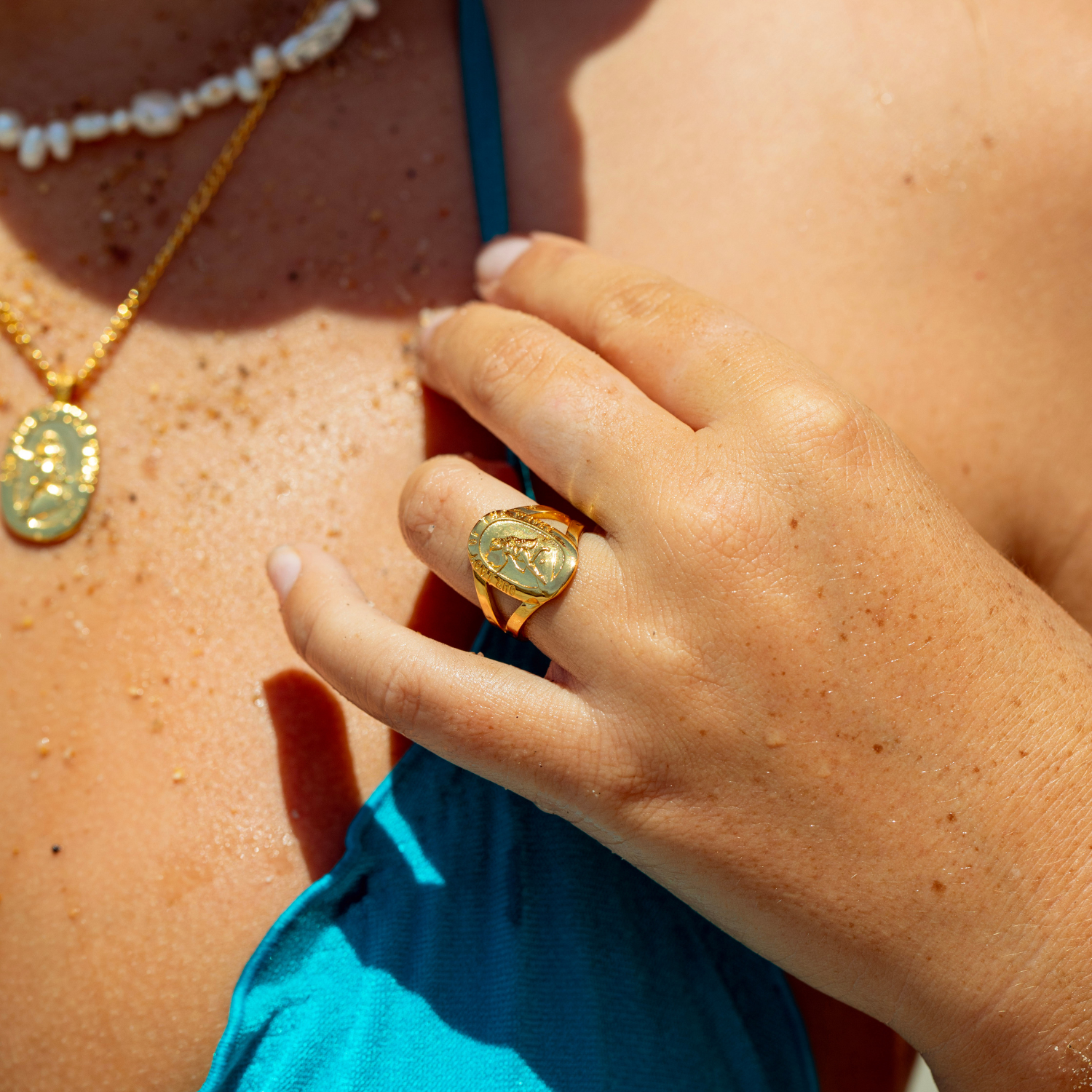 Our Lady of the Waves Ring
