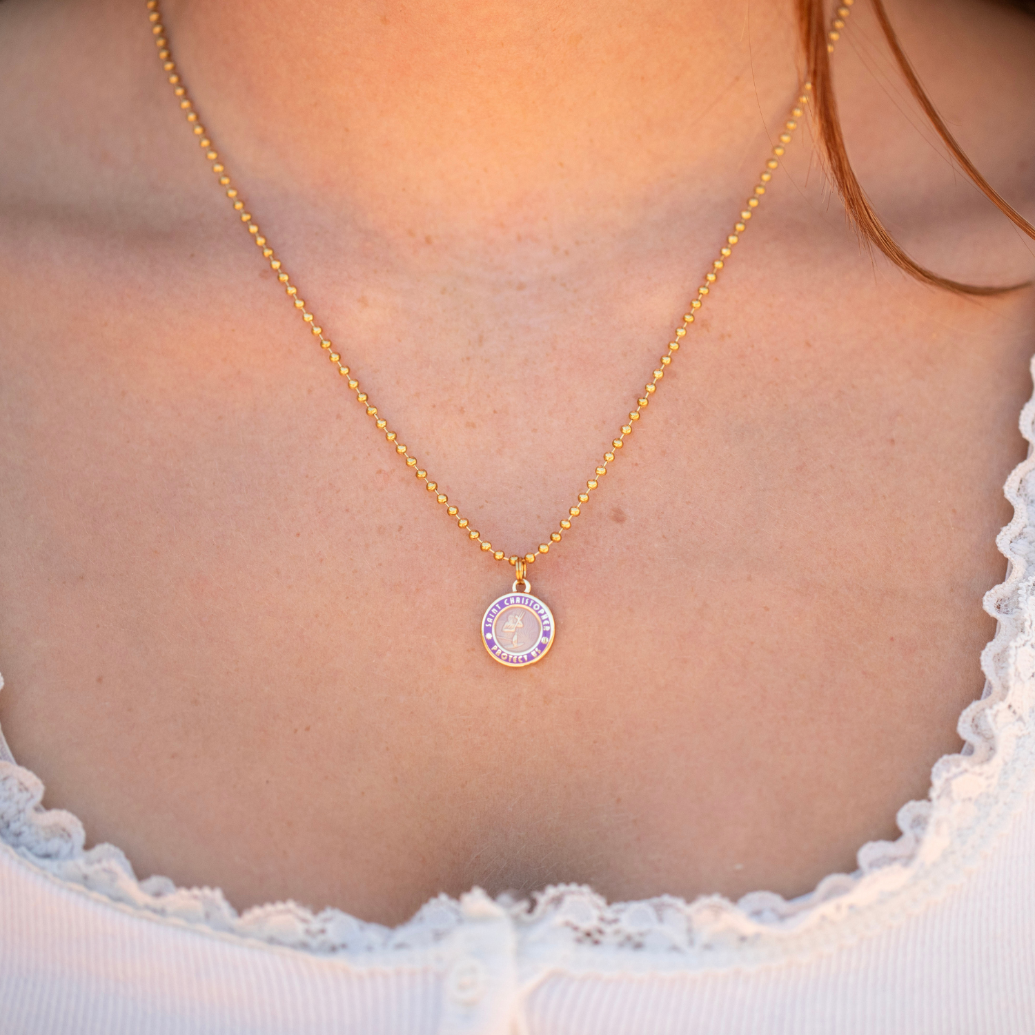 Small - Gold Lavender / Lavender