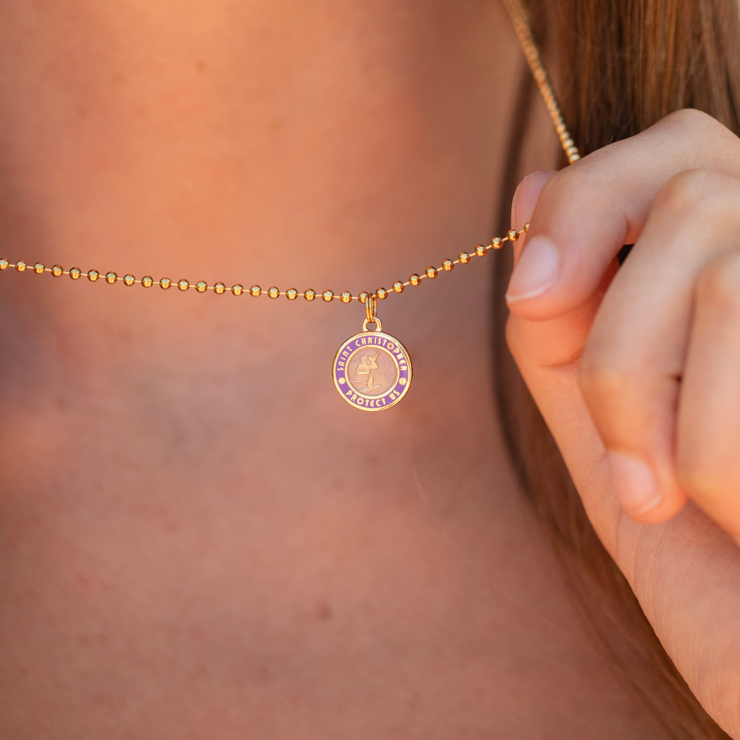 Small - Gold Lavender / Lavender