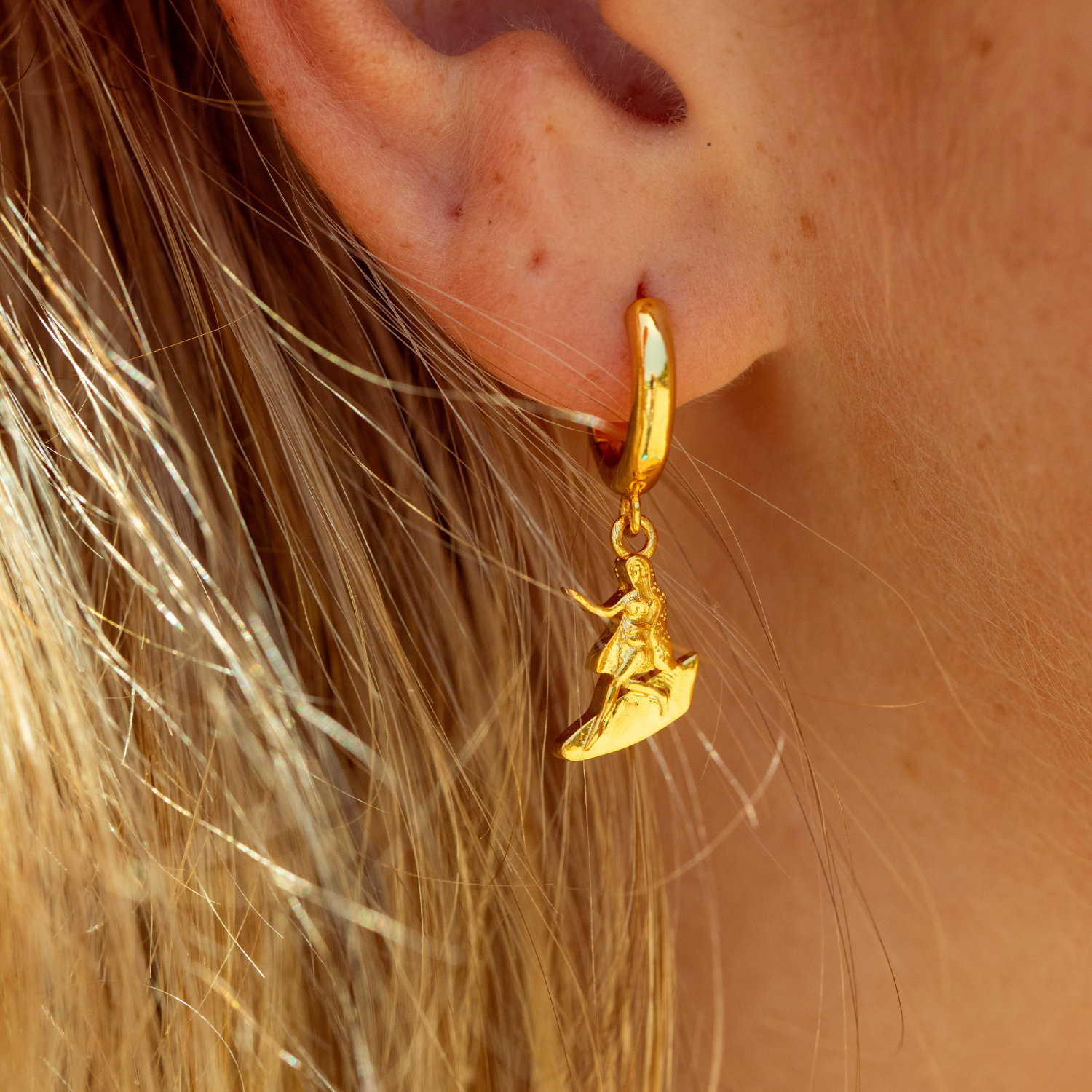 Our Lady of the Waves Earrings