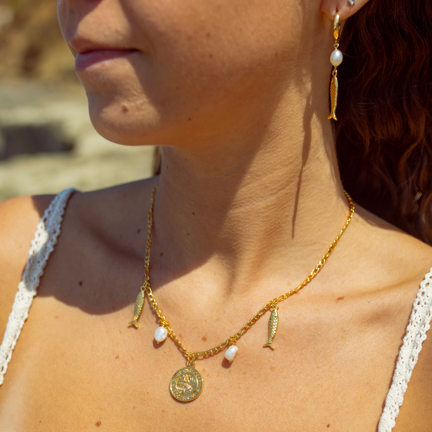 Off the Coast Charm Necklace
