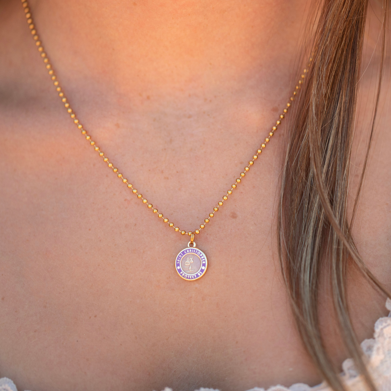 Small - Gold Lavender / Lavender