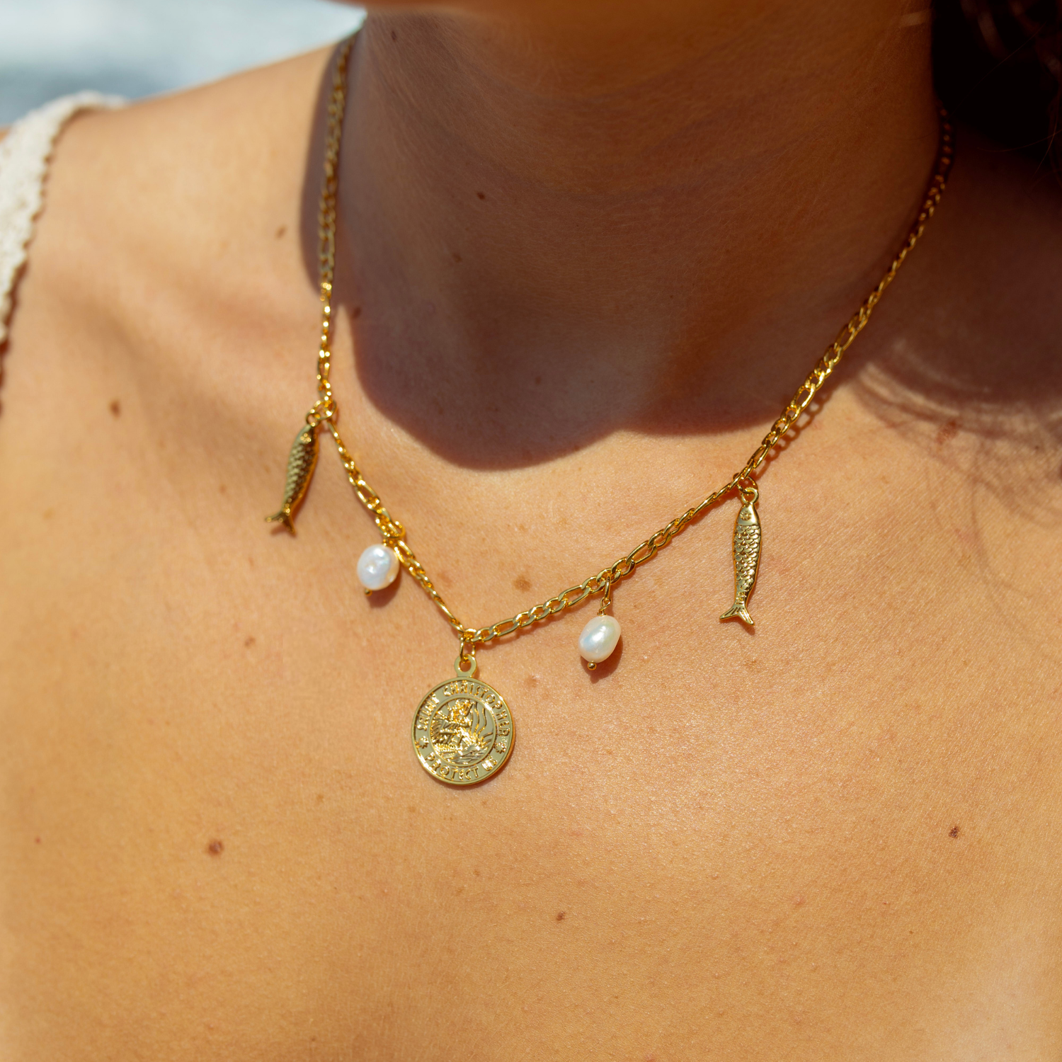 Off the Coast Charm Necklace