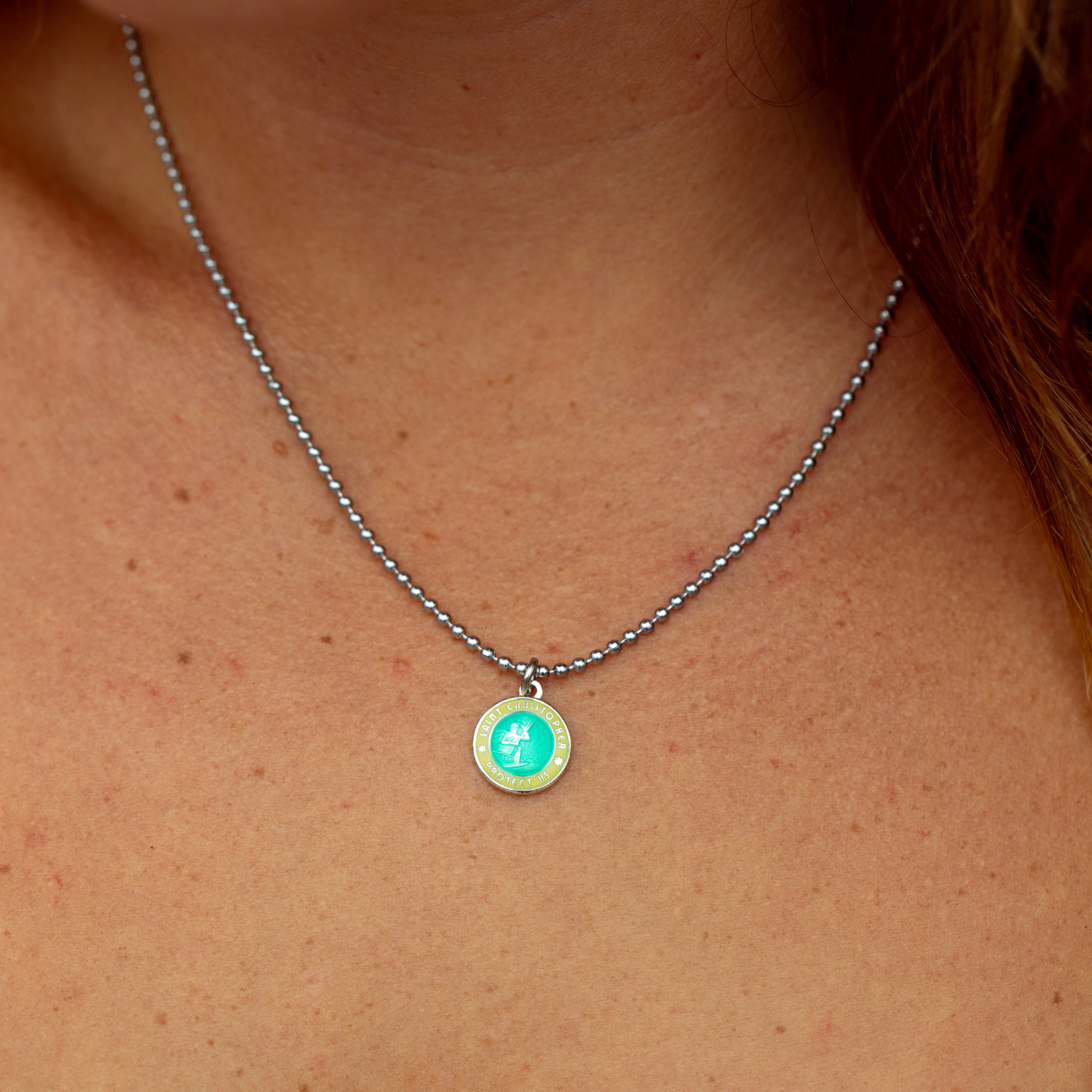 Small - Cyan / Sandy