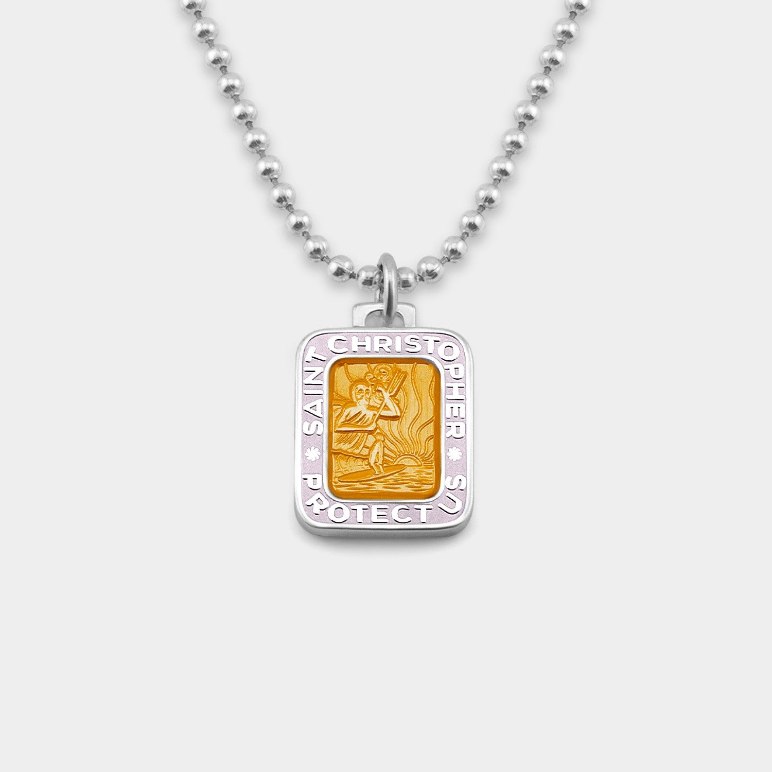 Rectangle - Burnt Orange / Cotton Candy