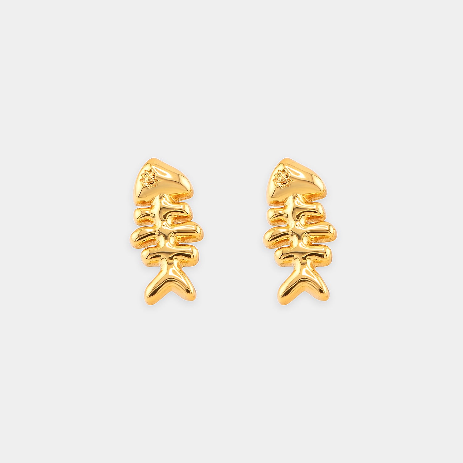 Fish Stud Earrings