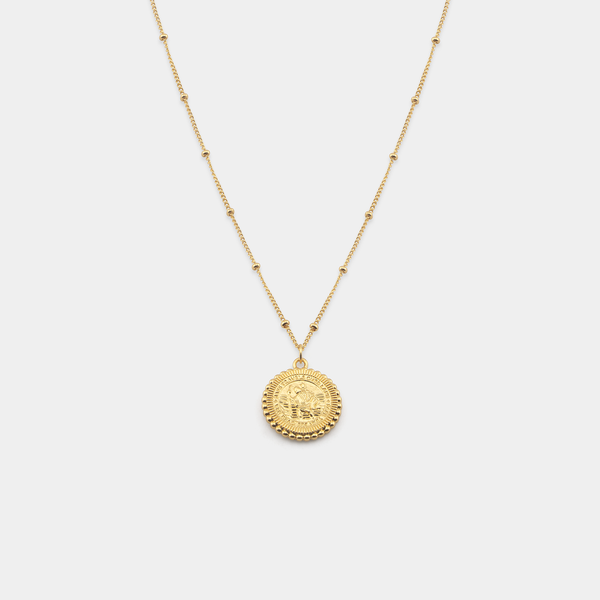 ⑦Etoile Coin Necklace【＃Casual】 （Gold） GoldNecklace_14466baa-e8bc-