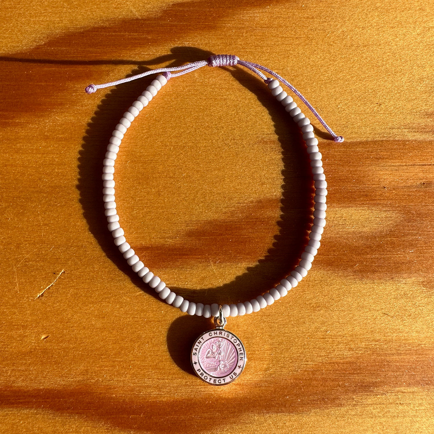 Lilac Daydream Beaded Bracelet