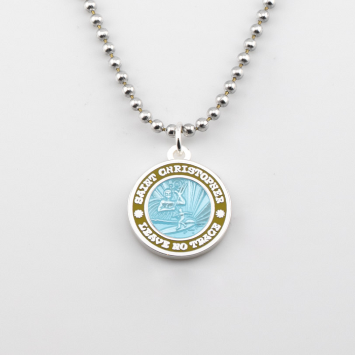 Leave No Trace St. Christopher Necklace