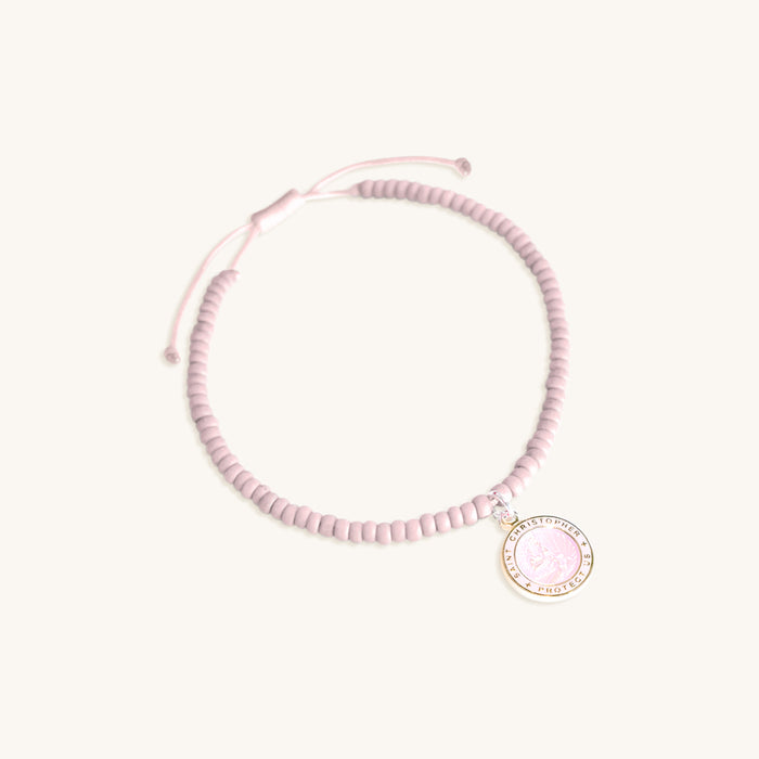 Lilac Daydream Beaded Bracelet