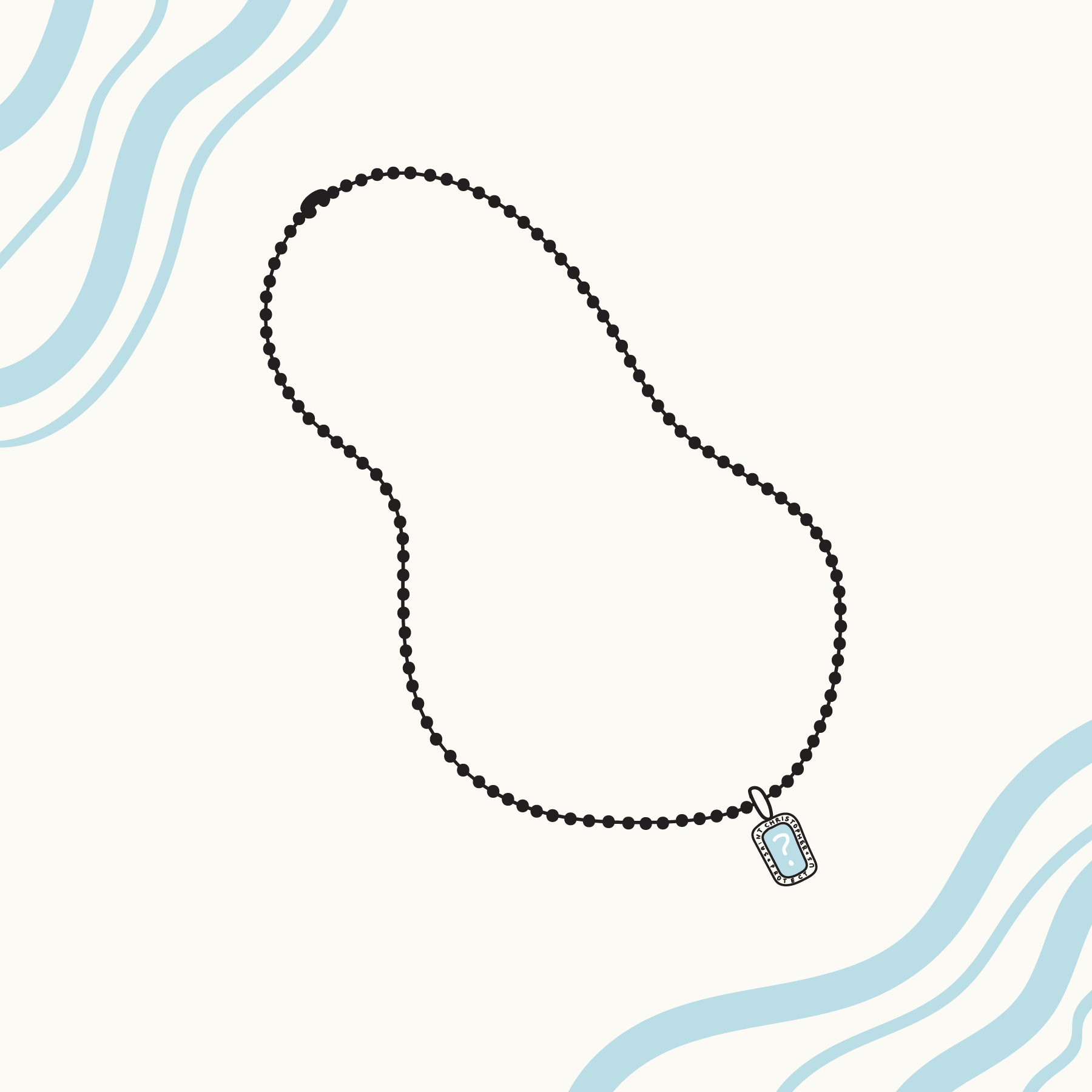 Rectangle Mystery Necklace