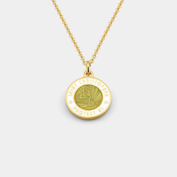 Medium - Gold / Sunlit Seaglass – Get Back Necklaces