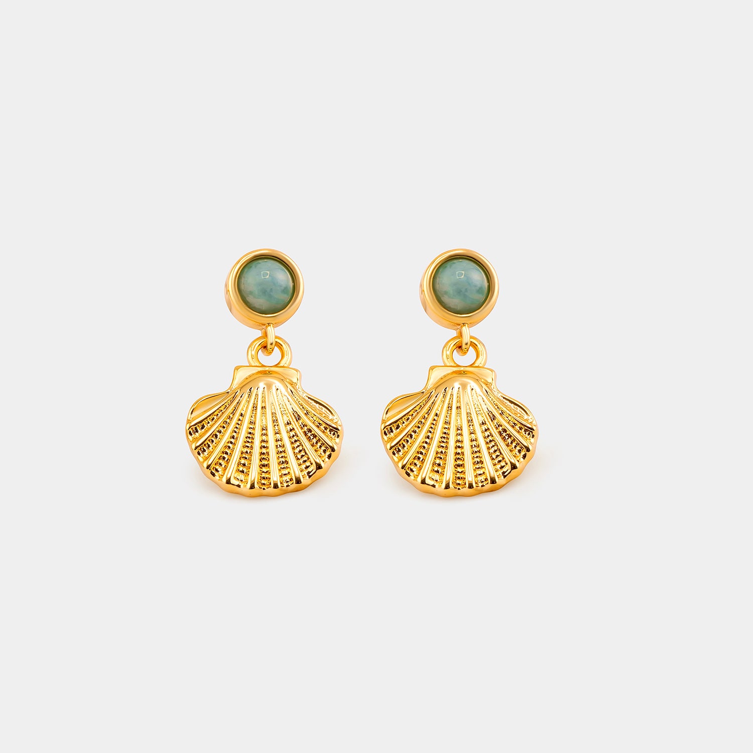 Shell Stud Earrings