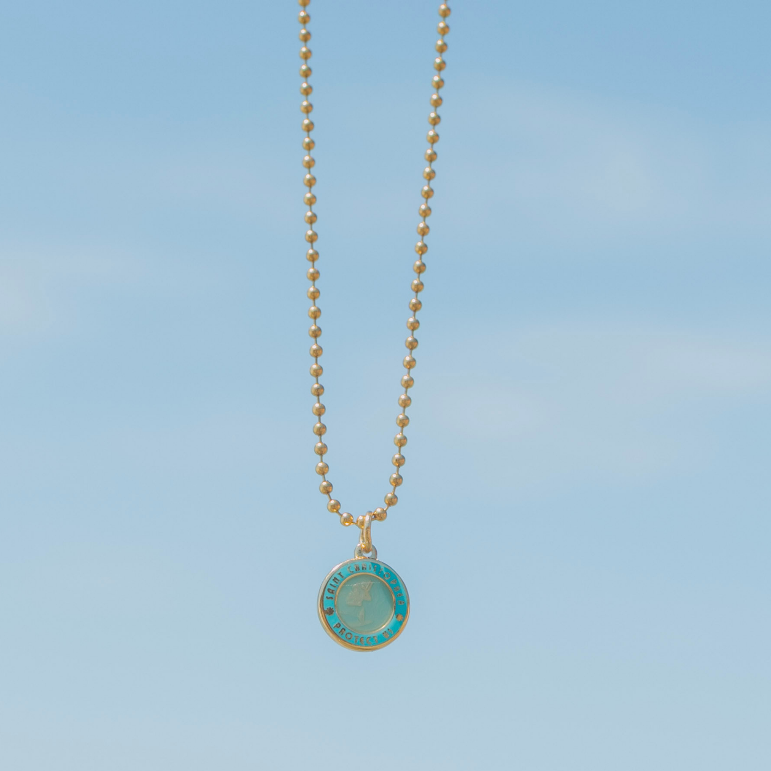 Small - Gold / Teal