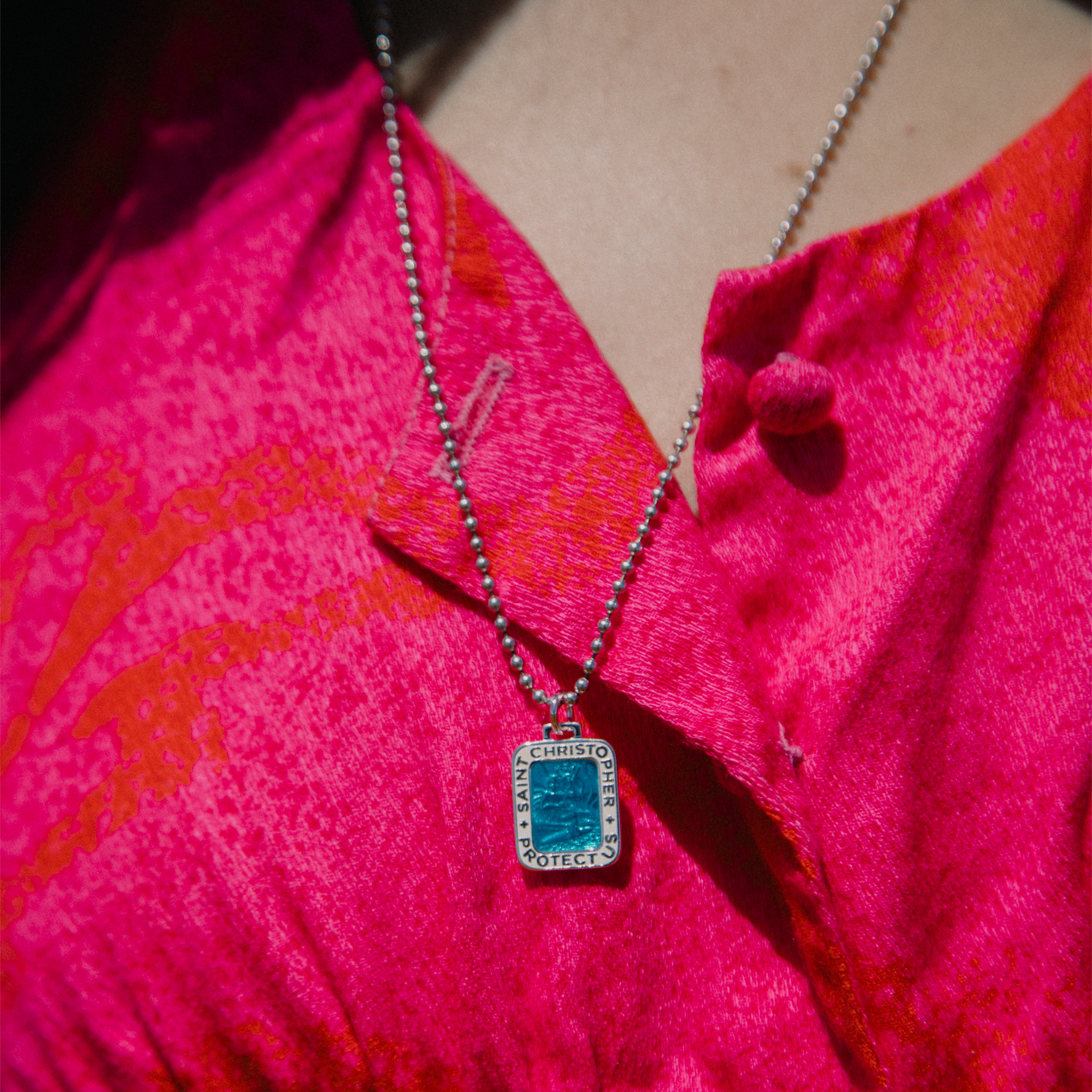 Rectangle - Aqua / White