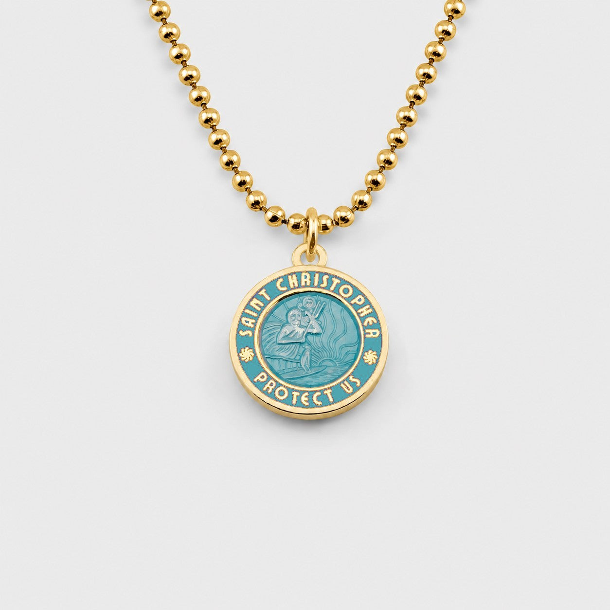 Medium - Gold / Teal