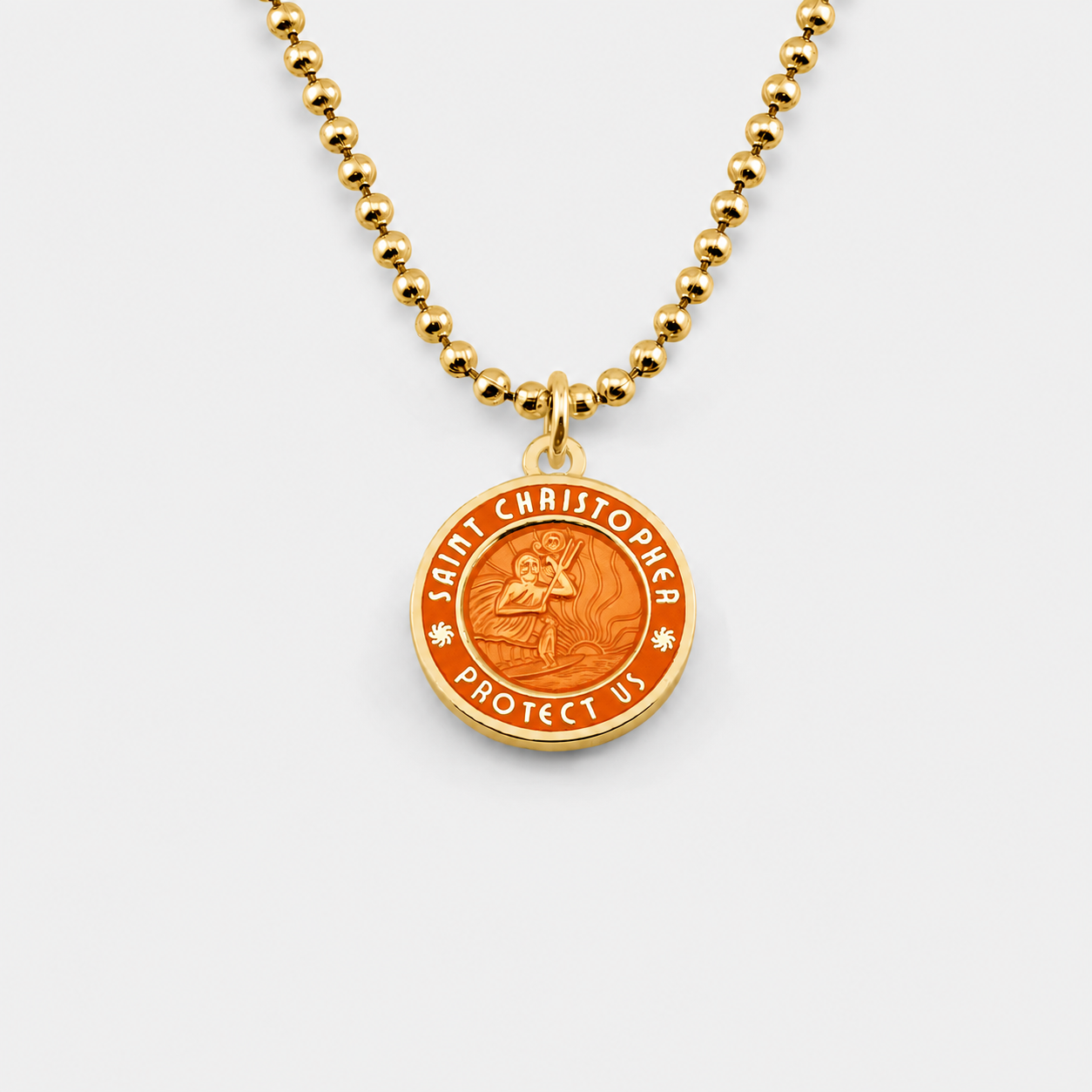 Medium - Gold Orange / Orange