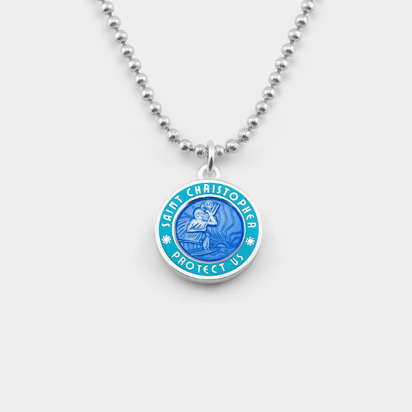 Medium - Denim Blue / Teal – Get Back Necklaces