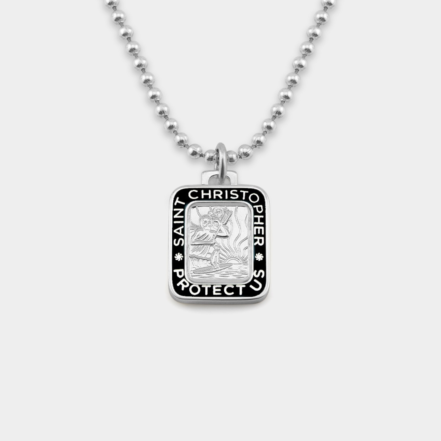 Rectangle - Silver / Black