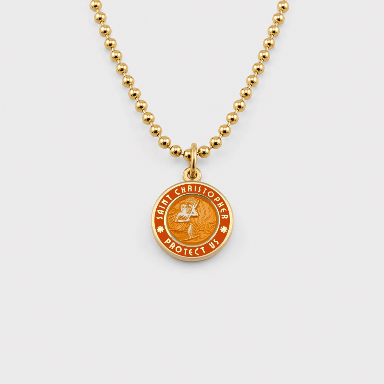 Small - Gold Orange / Orange