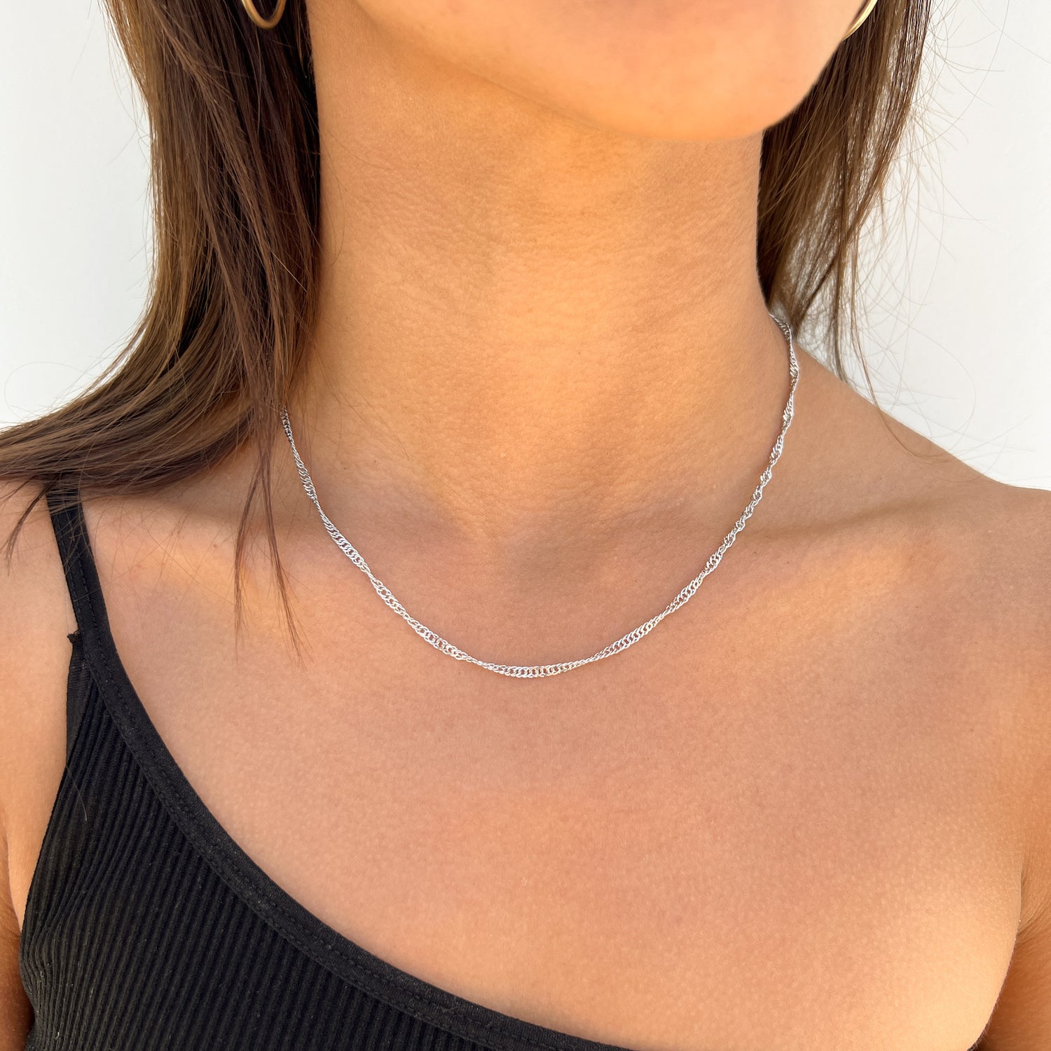 Dainty Twist Chain Woman Necklace/ 14K Solid Yellow Gold Chain Necklace/  Essential Layering Chain/ Gold Twist Chains/ Christmas Gifts - Etsy